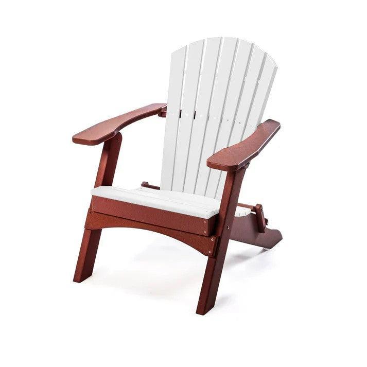 Perfect Choice Recycled Plastic Classic Folding Adirondack Chair - LEAD TIME TO SHIP 4 WEEKS OR LESS