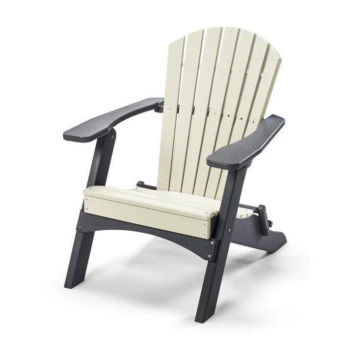 Perfect Choice Recycled Plastic Classic Folding Adirondack Chair - LEAD TIME TO SHIP 4 WEEKS OR LESS