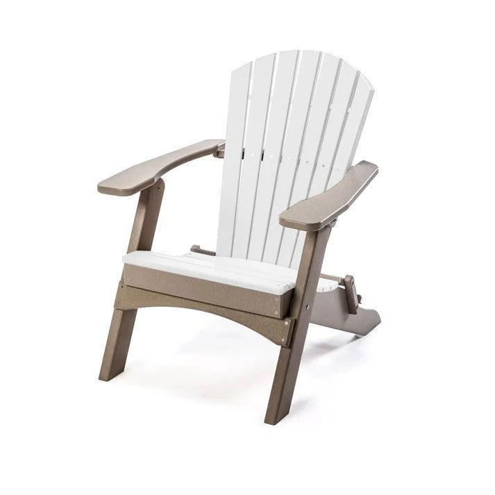 Perfect Choice Recycled Plastic Classic Folding Adirondack Chair - LEAD TIME TO SHIP 4 WEEKS OR LESS