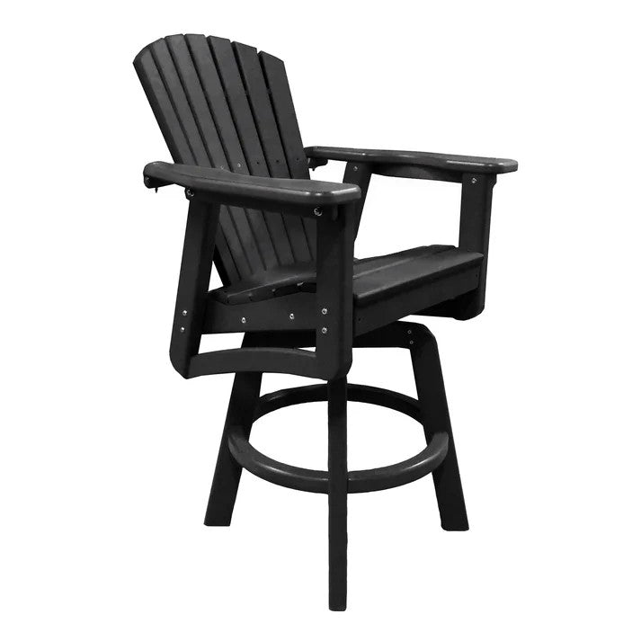 Perfect Choice Recycled Plastic Classic Swivel Bar Height Arm Chair (BAR HEIGHT) - LEAD TIME TO SHIP 4 WEEKS OR LESS