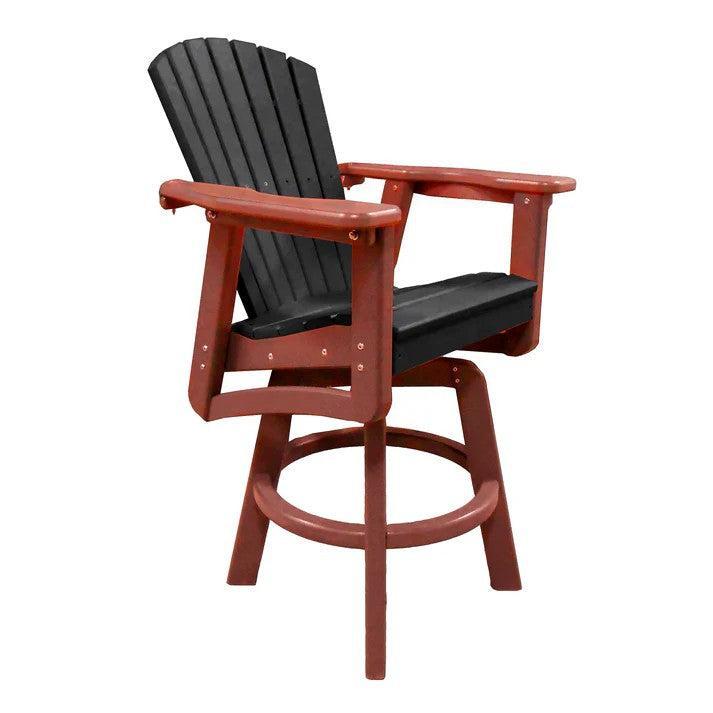 Perfect Choice Recycled Plastic Classic Swivel Bar Height Arm Chair (BAR HEIGHT) - LEAD TIME TO SHIP 4 WEEKS OR LESS