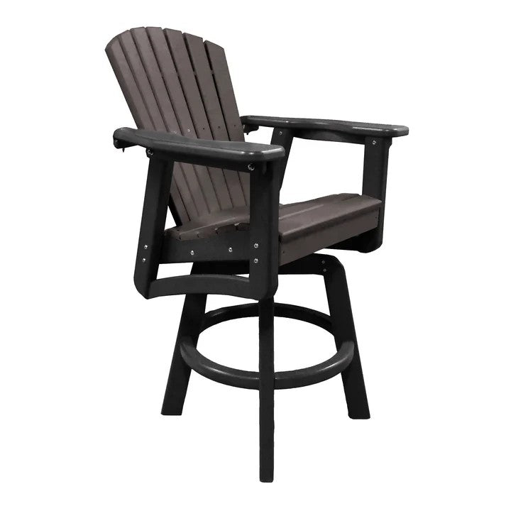 Perfect Choice Recycled Plastic Classic Swivel Bar Height Arm Chair (BAR HEIGHT) - LEAD TIME TO SHIP 4 WEEKS OR LESS