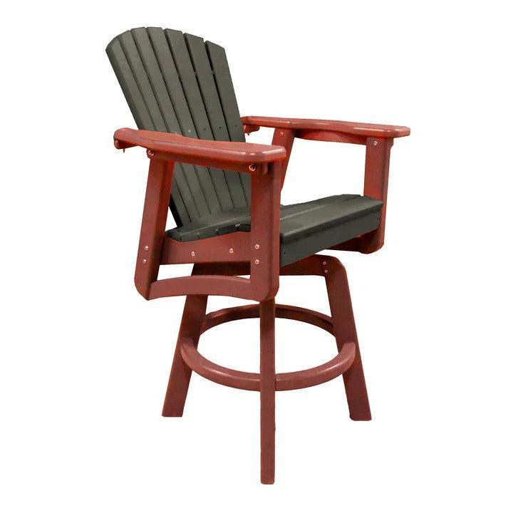 Perfect Choice Recycled Plastic Classic Swivel Bar Height Arm Chair (BAR HEIGHT) - LEAD TIME TO SHIP 4 WEEKS OR LESS