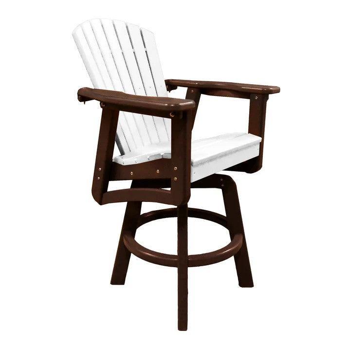 Perfect Choice Recycled Plastic Classic Swivel Bar Height Arm Chair (BAR HEIGHT) - LEAD TIME TO SHIP 4 WEEKS OR LESS