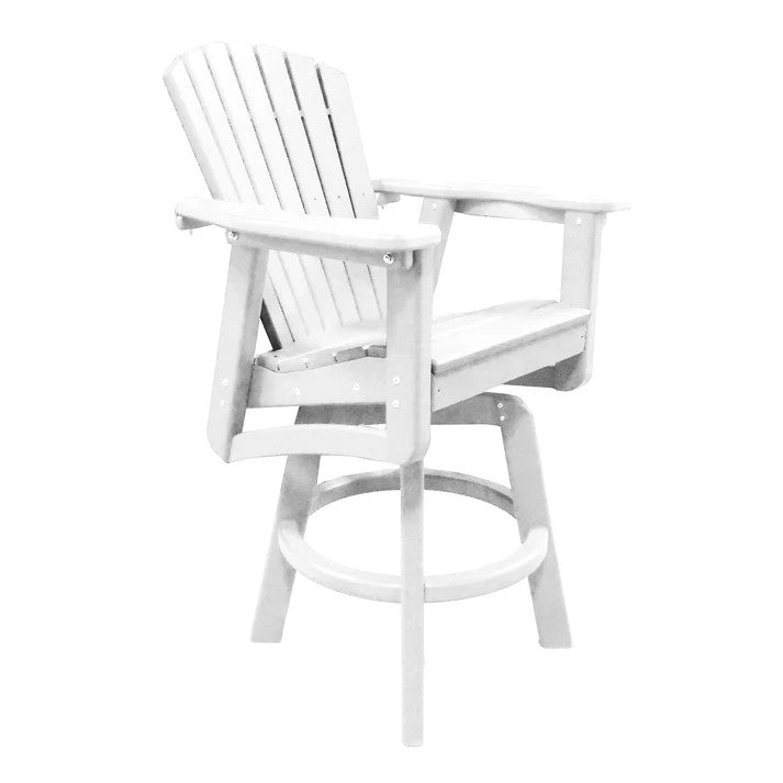 Perfect Choice Recycled Plastic Classic Swivel Bar Height Arm Chair (BAR HEIGHT) - LEAD TIME TO SHIP 4 WEEKS OR LESS