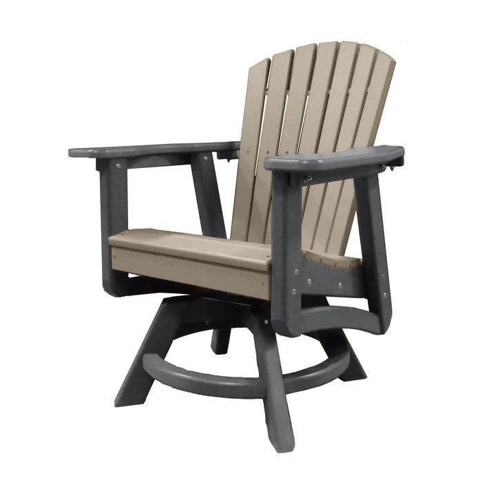 Perfect Choice Recycled Plastic Classic Swivel Dining Arm Chair (DINING HEIGHT) - LEAD TIME TO SHIP 4 WEEKS OR LESS