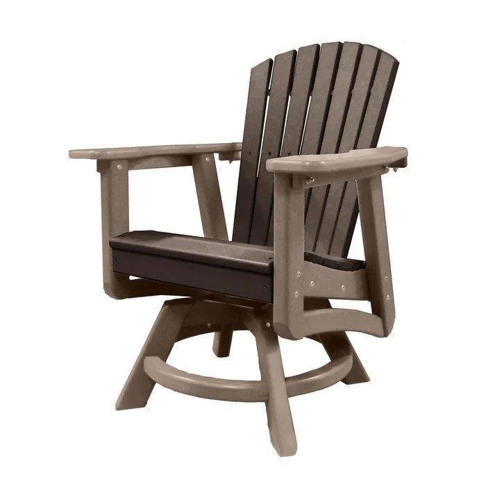 Perfect Choice Recycled Plastic Classic Swivel Dining Arm Chair (DINING HEIGHT) - LEAD TIME TO SHIP 4 WEEKS OR LESS