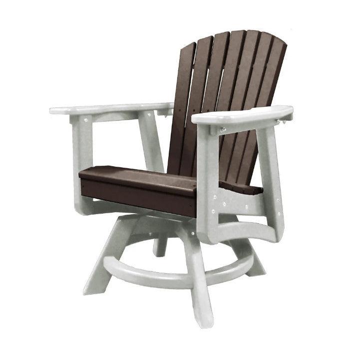 Perfect Choice Recycled Plastic Classic Swivel Dining Arm Chair (DINING HEIGHT) - LEAD TIME TO SHIP 4 WEEKS OR LESS