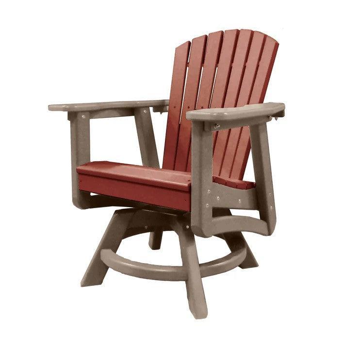 Perfect Choice Recycled Plastic Classic Swivel Dining Arm Chair (DINING HEIGHT) - LEAD TIME TO SHIP 4 WEEKS OR LESS