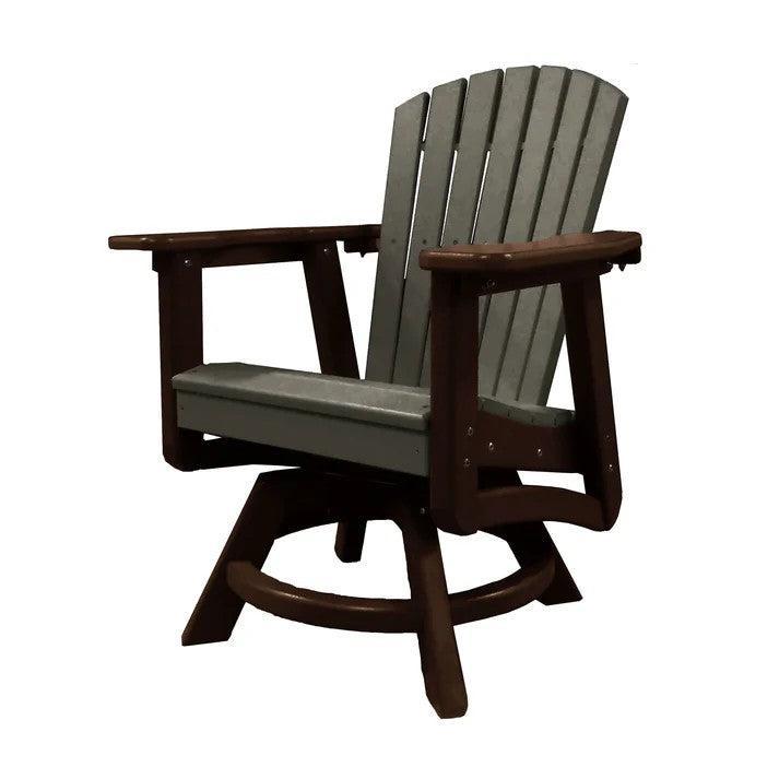 Perfect Choice Recycled Plastic Classic Swivel Dining Arm Chair (DINING HEIGHT) - LEAD TIME TO SHIP 4 WEEKS OR LESS