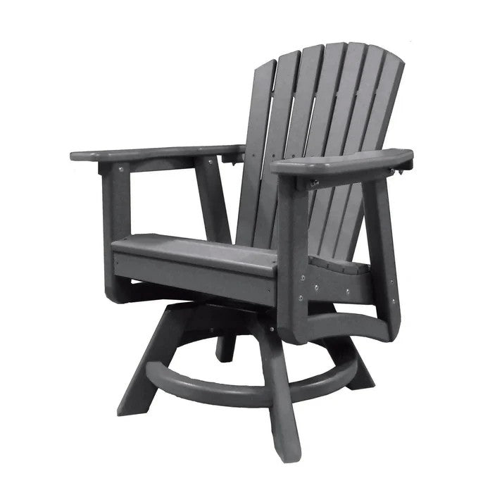 Perfect Choice Recycled Plastic Classic Swivel Dining Arm Chair (DINING HEIGHT) - LEAD TIME TO SHIP 4 WEEKS OR LESS