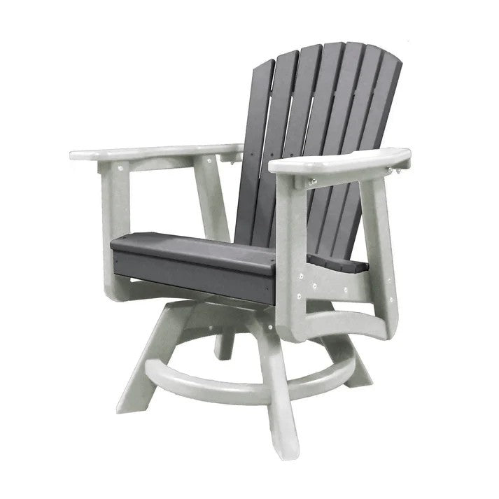 Perfect Choice Recycled Plastic Classic Swivel Dining Arm Chair (DINING HEIGHT) - LEAD TIME TO SHIP 4 WEEKS OR LESS