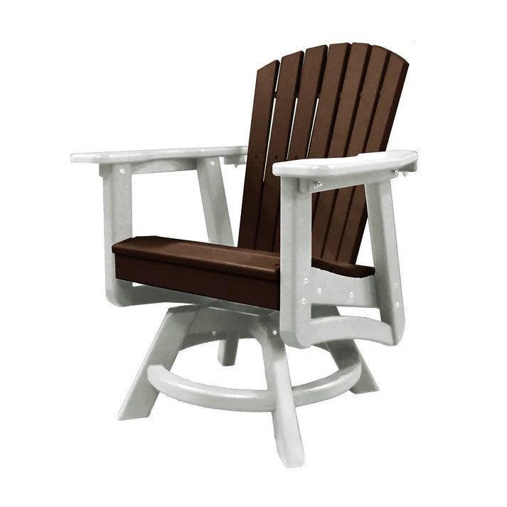 Perfect Choice Recycled Plastic Classic Swivel Dining Arm Chair (DINING HEIGHT) - LEAD TIME TO SHIP 4 WEEKS OR LESS