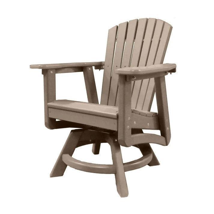 Perfect Choice Recycled Plastic Classic Swivel Dining Arm Chair (DINING HEIGHT) - LEAD TIME TO SHIP 4 WEEKS OR LESS