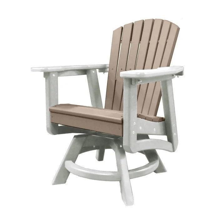 Perfect Choice Recycled Plastic Classic Swivel Dining Arm Chair (DINING HEIGHT) - LEAD TIME TO SHIP 4 WEEKS OR LESS