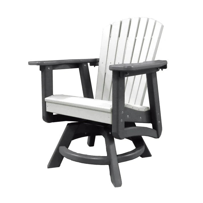 Perfect Choice Recycled Plastic Classic Swivel Dining Arm Chair (DINING HEIGHT) - LEAD TIME TO SHIP 4 WEEKS OR LESS