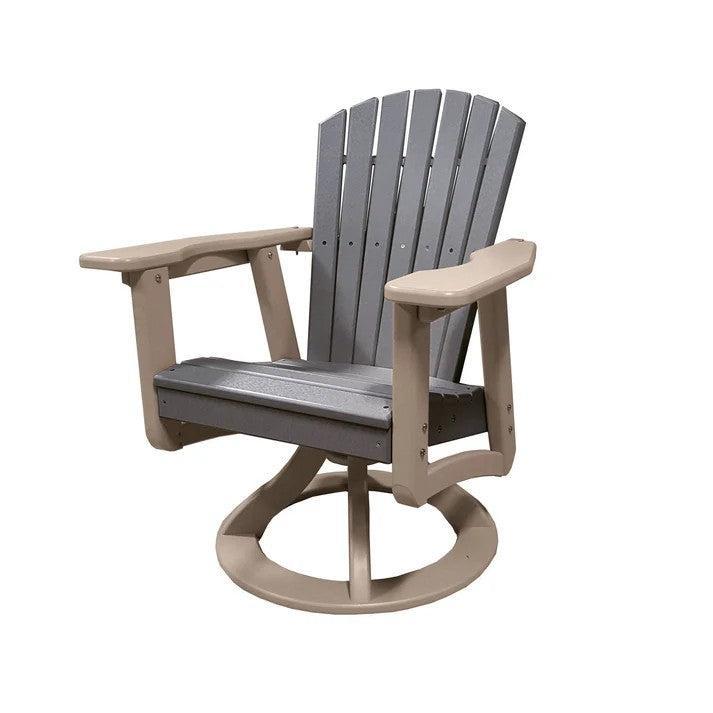 Perfect Choice Recycled Plastic Classic Swivel Rocking Dining Arm Chair (DINING HEIGHT) - LEAD TIME TO SHIP 4 WEEKS OR LESS