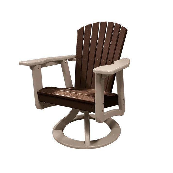 Perfect Choice Recycled Plastic Classic Swivel Rocking Dining Arm Chair (DINING HEIGHT) - LEAD TIME TO SHIP 4 WEEKS OR LESS
