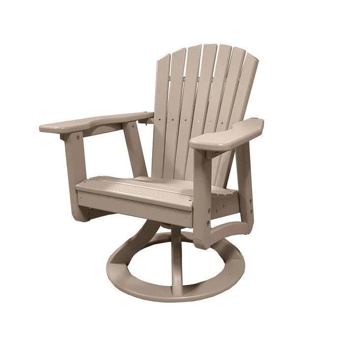 Perfect Choice Recycled Plastic Classic Swivel Rocking Dining Arm Chair (DINING HEIGHT) - LEAD TIME TO SHIP 4 WEEKS OR LESS