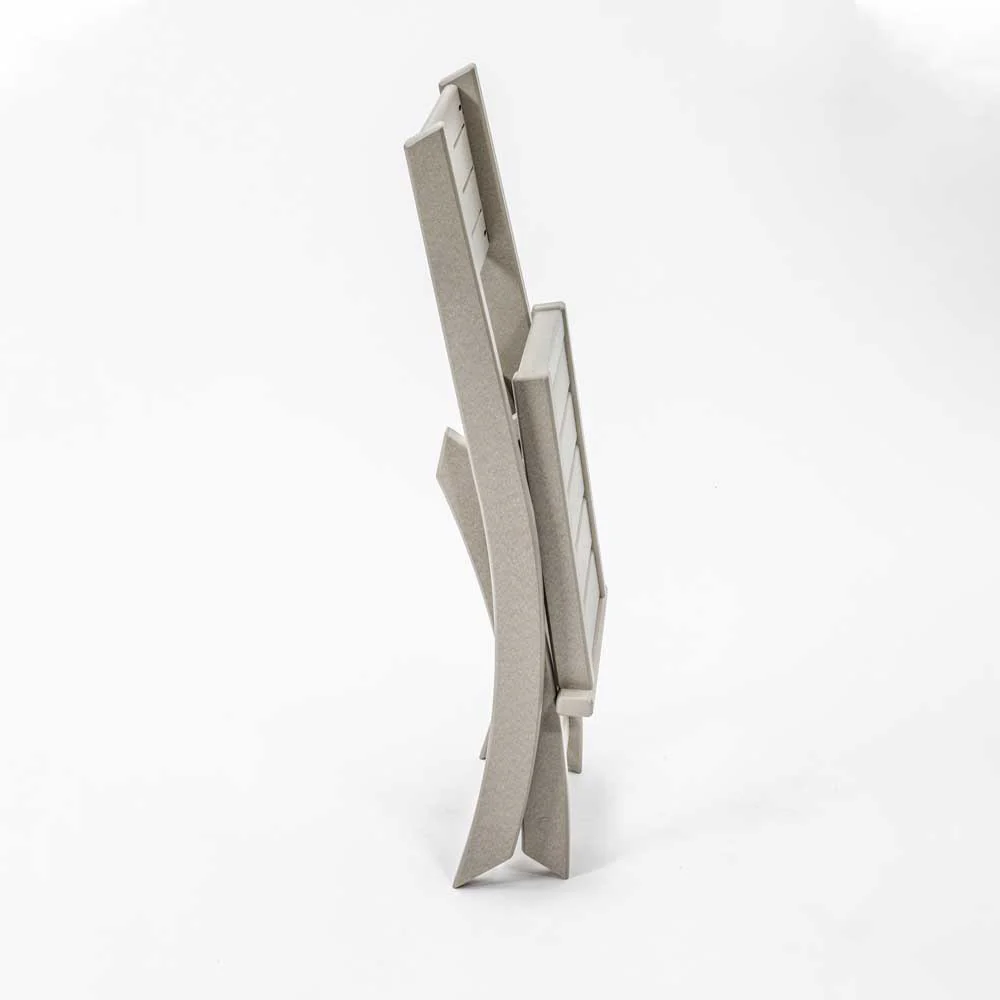 Perfect Choice Recycled Plastic Small Spaces Folding Chair - LEAD TIME TO SHIP 4 WEEKS OR LESS