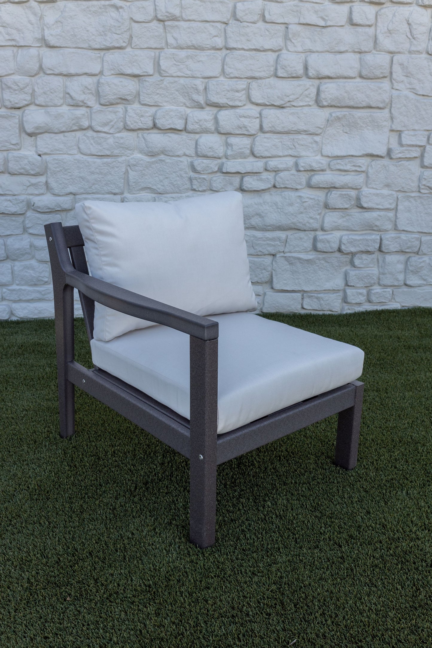 Polybird P102 Breeze Deep Seat Sectional Piece Right Chair - LEAD TIME TO SHIP 5 BUSINESS DAYS OR LESS