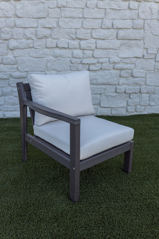 Polybird P102 Breeze Deep Seat Sectional Piece Right Chair - LEAD TIME TO SHIP 5 BUSINESS DAYS OR LESS