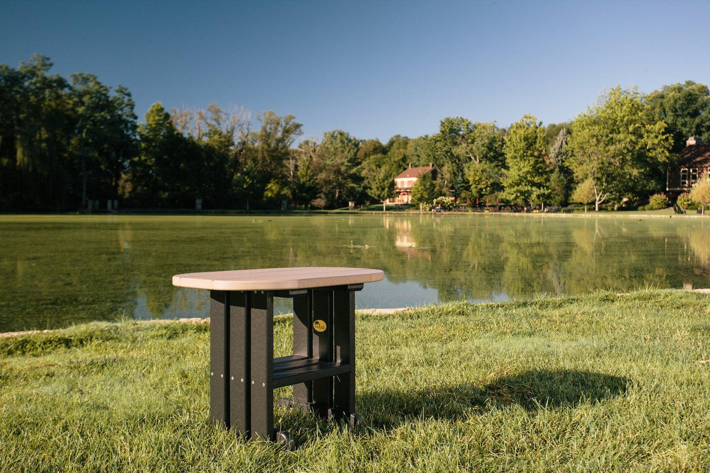 LuxCraft Recycled Plastic End Table  - LEAD TIME TO SHIP 7 BUSINESS DAYS OR LESS