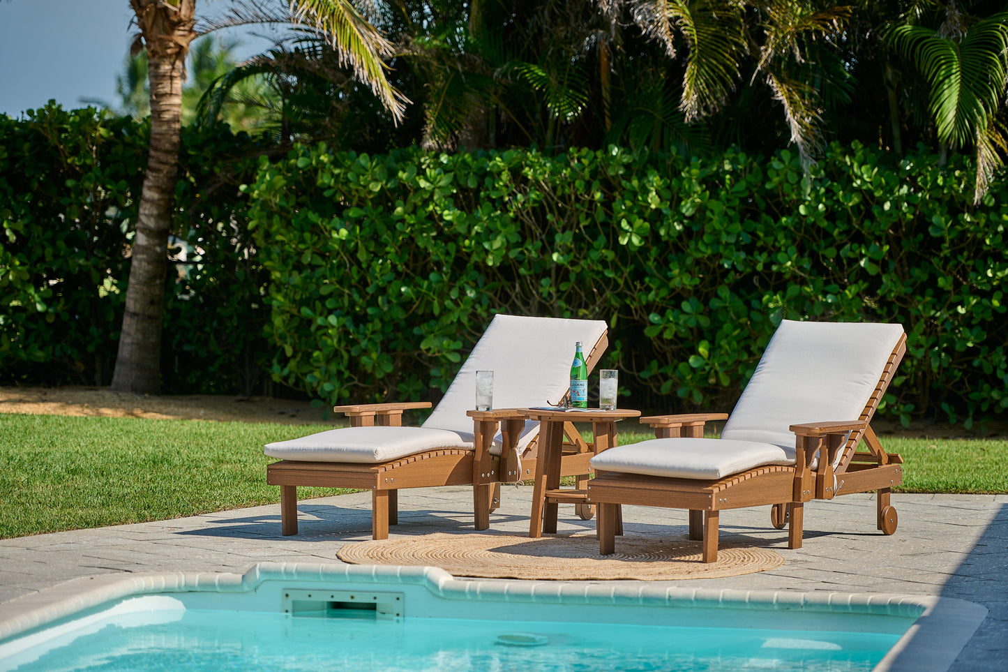 LuxCraft Recycled Plastic Lounge Chair  - LEAD TIME TO SHIP 7 BUSINESS DAYS OR LESS