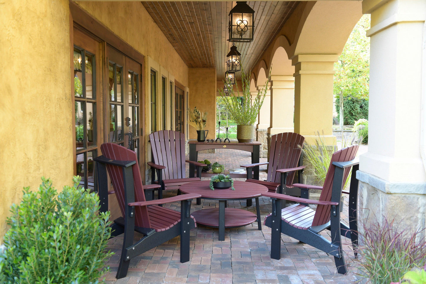 LuxCraft Recycled Plastic Royal Adirondack Chair with Elevated Seat Height  - LEAD TIME TO SHIP 7 BUSINESS DAYS OR LESS