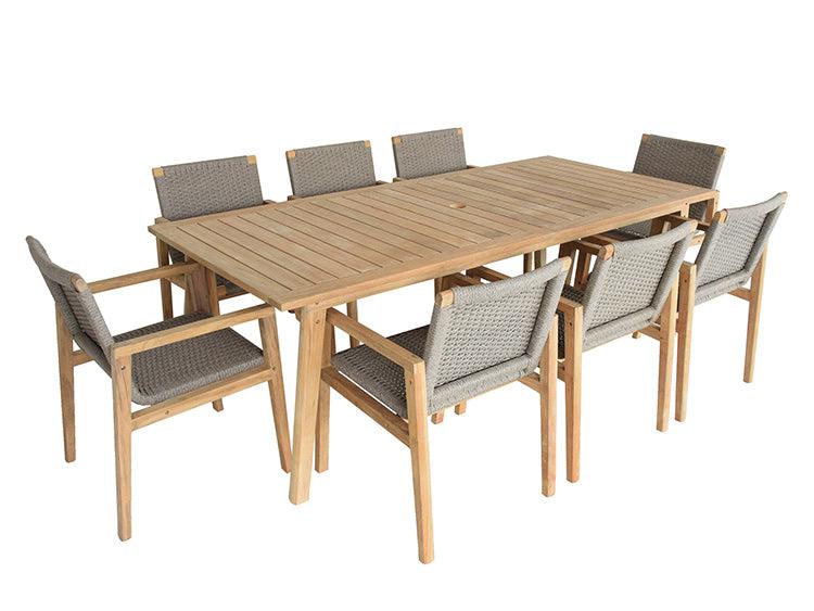 Royal Teak Collection Admiral 40" x 90" Rectangular Dining Table - SHIPS WITHIN 1 TO 2 BUSINESS DAYS
