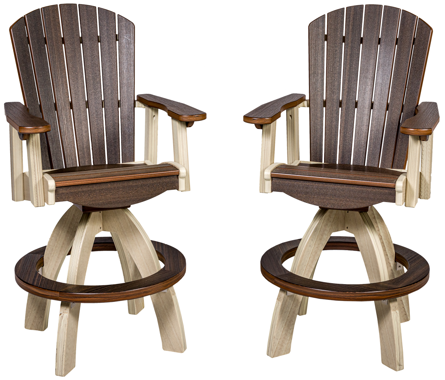 Beaver Dam Outdoor Supreme Bar Swivel Bar Chair (BAR HEIGHT) - LEAD TIME TO SHIP 6 WEEKS OR LESS