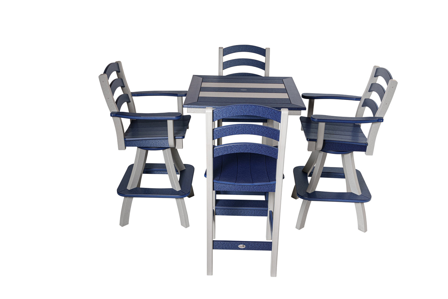 Beaver Dam Outdoor 36"x 36" Seabreak Bar Table - (BAR HEIGHT) - LEAD TIME TO SHIP 8 WEEKS OR LESS