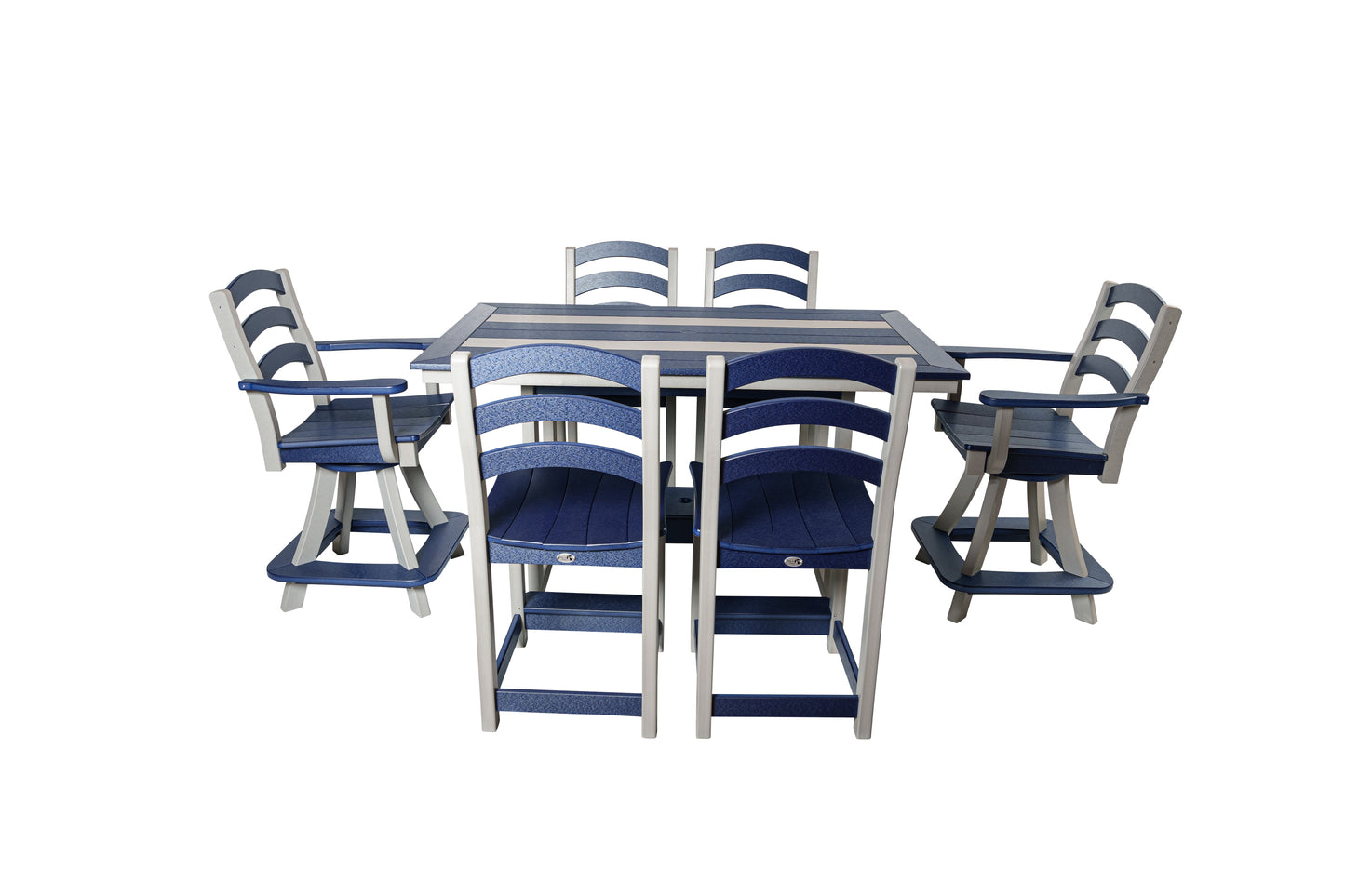 Beaver Dam Outdoor 36"x60" Seabreak Bar Table - (BAR HEIGHT) - LEAD TIME TO SHIP 6 WEEKS OR LESS