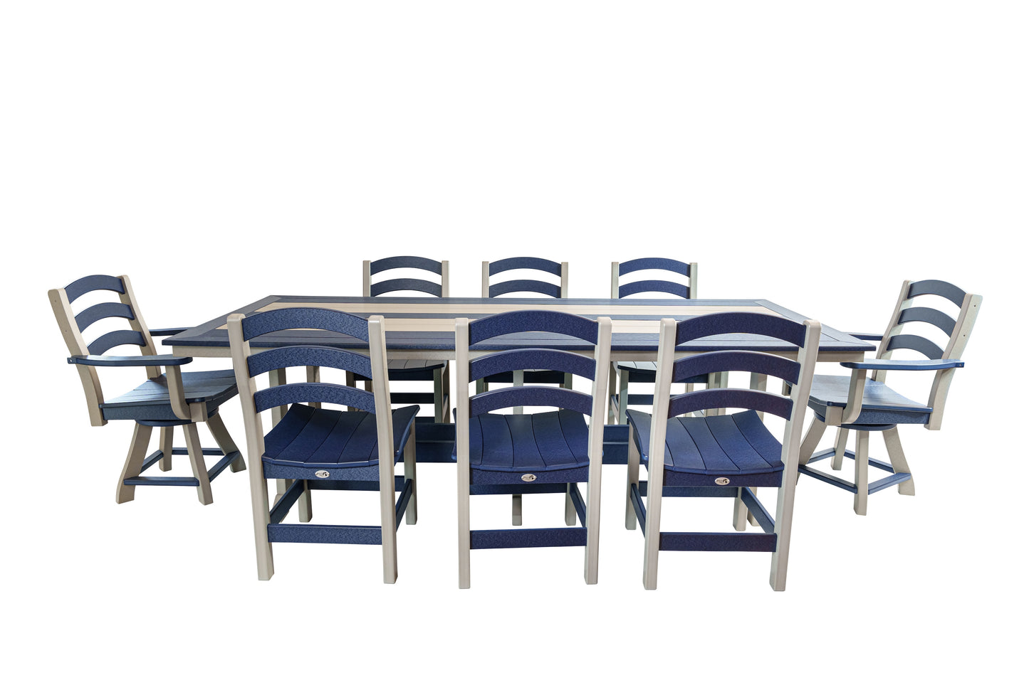 Beaver Dam Outdoor 43"x60" Seabreak Dining Table (DINING HEIGHT) - LEAD TIME TO SHIP 6 WEEKS OR LESS