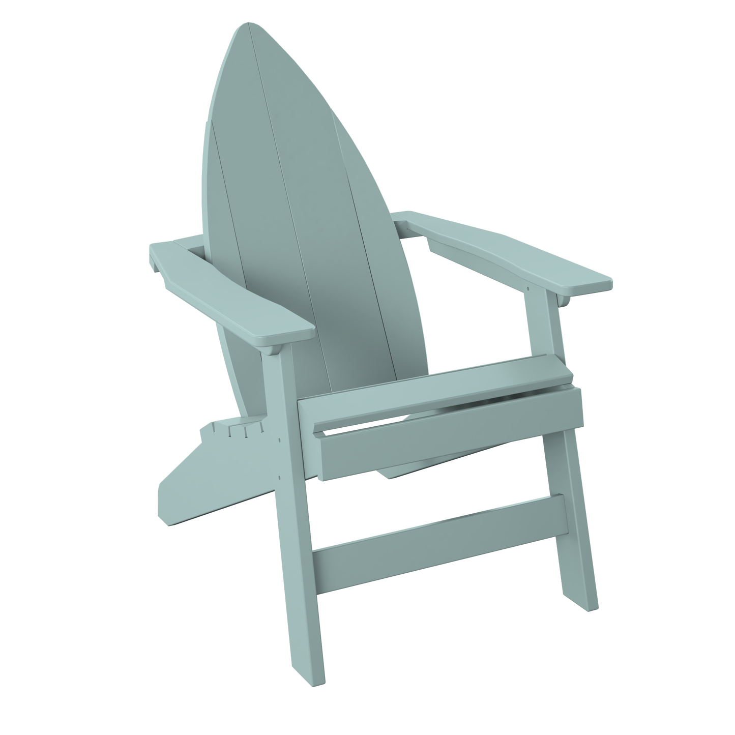 Polybird P81 Surfboard-Nose Adirondack Chair - LEAD TIME TO SHIP 5 BUSINESS DAYS OR LESS