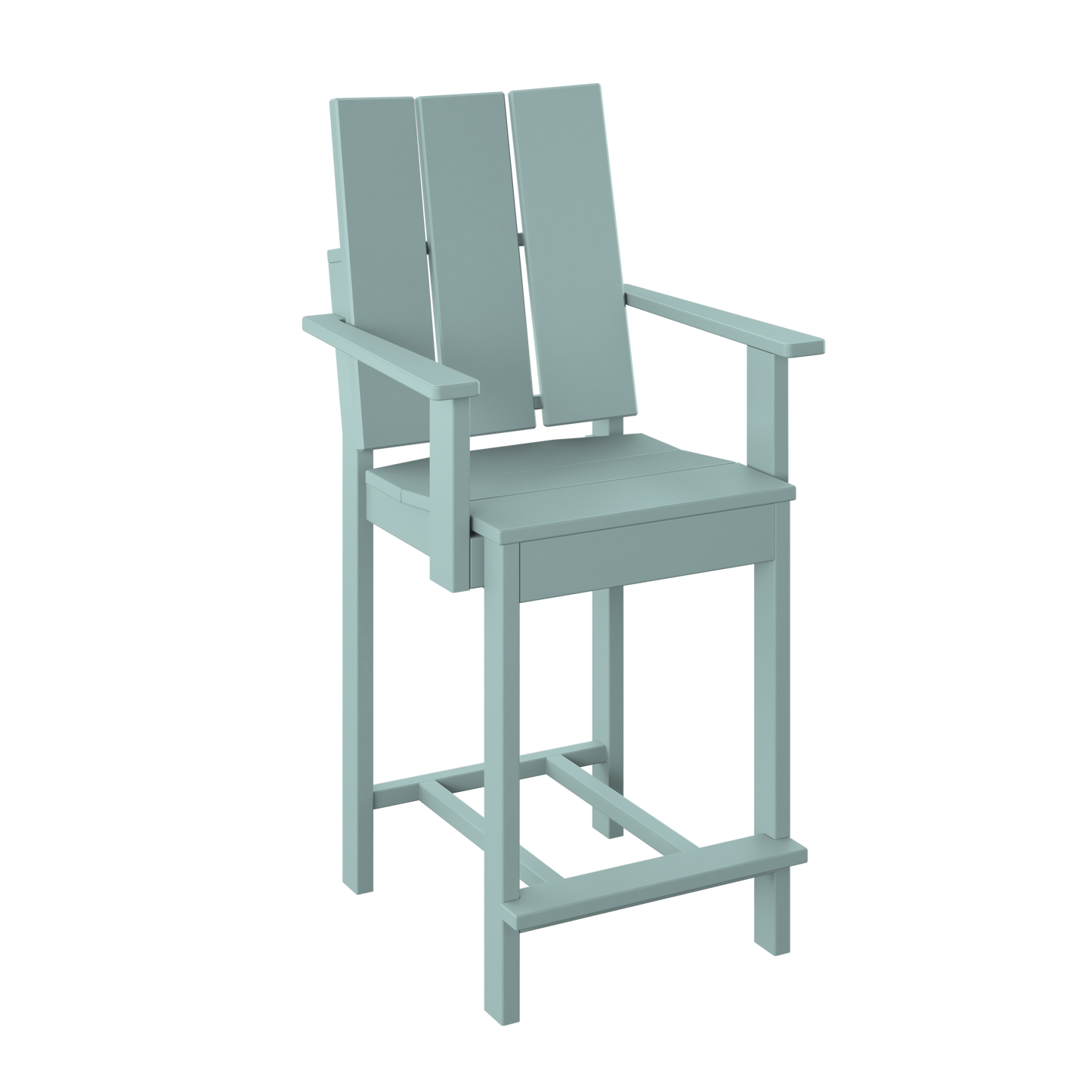 Polybird P9-C Modern Dining Chair (COUNTER HEIGHT) - LEAD TIME TO SHIP 5 BUSINESS DAYS OR LESS
