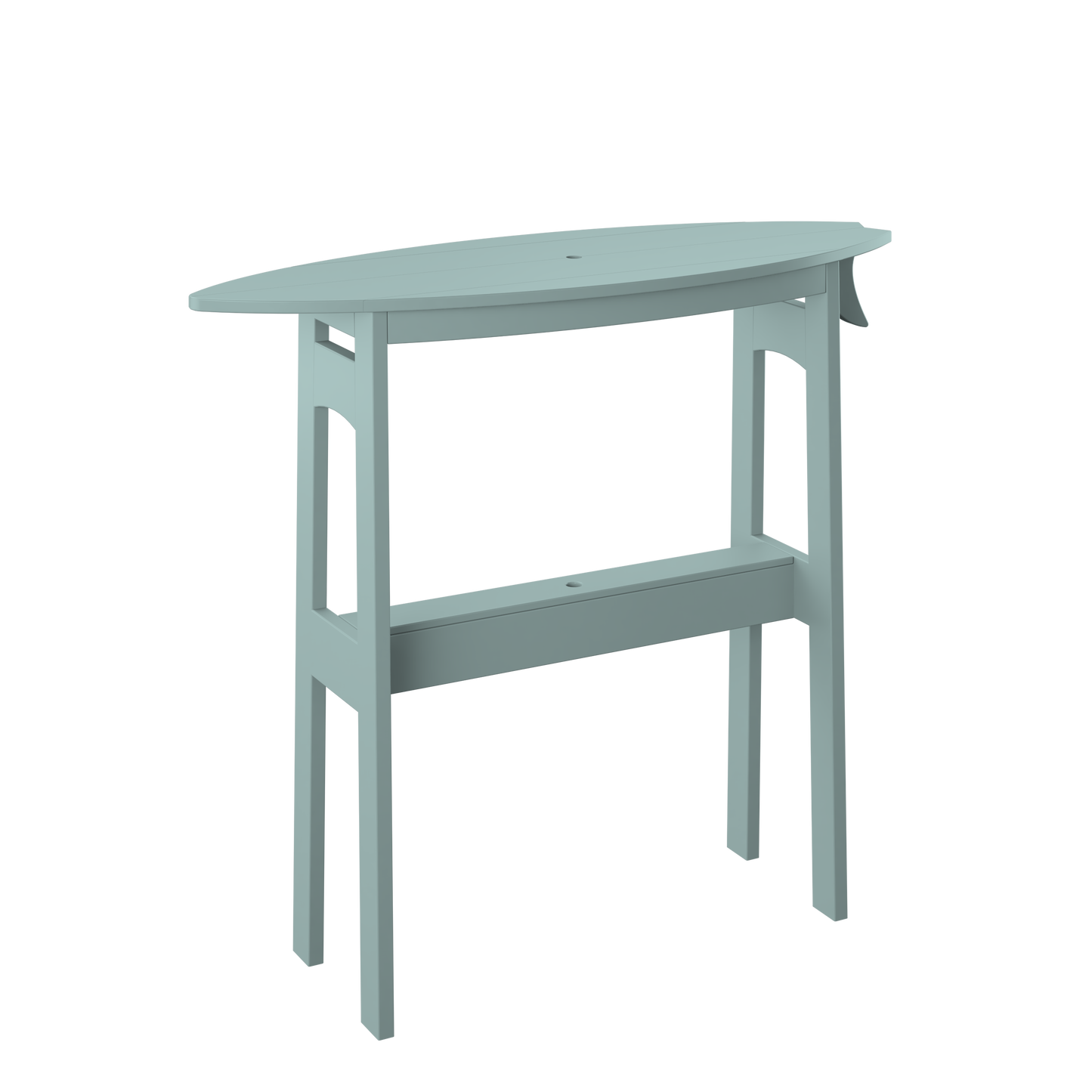 Polybird P87-B Surfboard Table 48" (BAR HEIGHT) - LEAD TIME TO SHIP 5 BUSINESS DAYS OR LESS