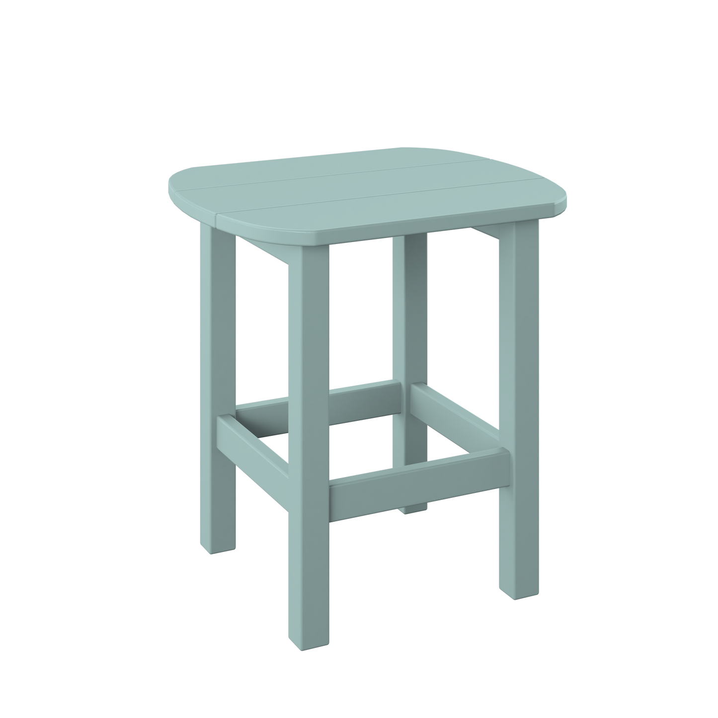 Polybird P52 Oval End Table - LEAD TIME TO SHIP 7 BUSINESS DAYS OR LESS