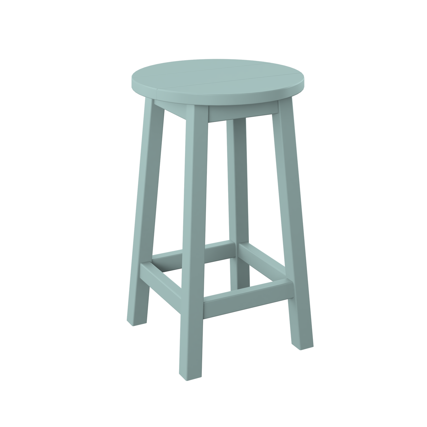 Polybird P94-C Round Bar Stool (COUNTER HEIGHT) - LEAD TIME TO SHIP 5 BUSINESS DAYS OR LESS