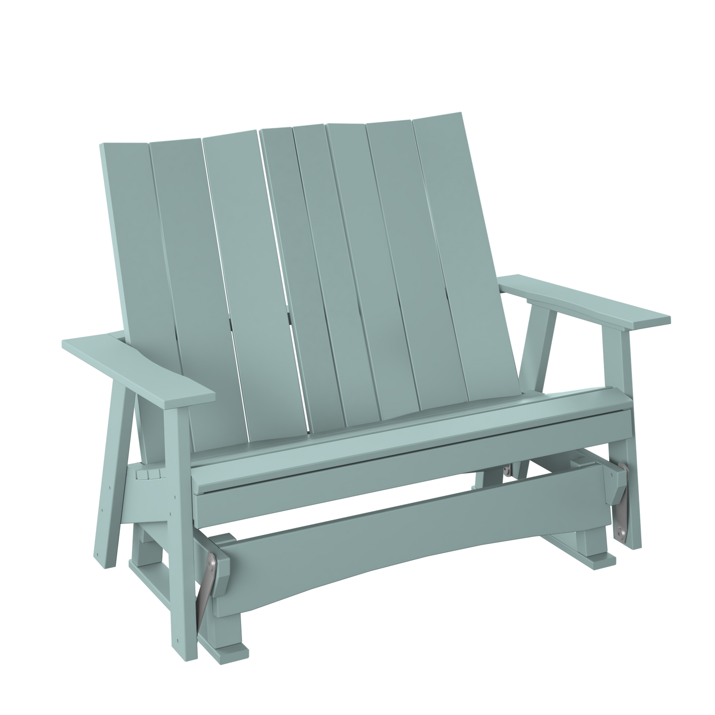 Polybird P63 Modern 4' Glider Bench - LEAD TIME TO SHIP 5 BUSINESS DAYS OR LESS