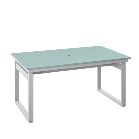 Polybird P132-R Modern 38" X 64" Dining Table (DINING HEIGHT)- LEAD TIME TO SHIP 5 BUSINESS DAYS OR LESS