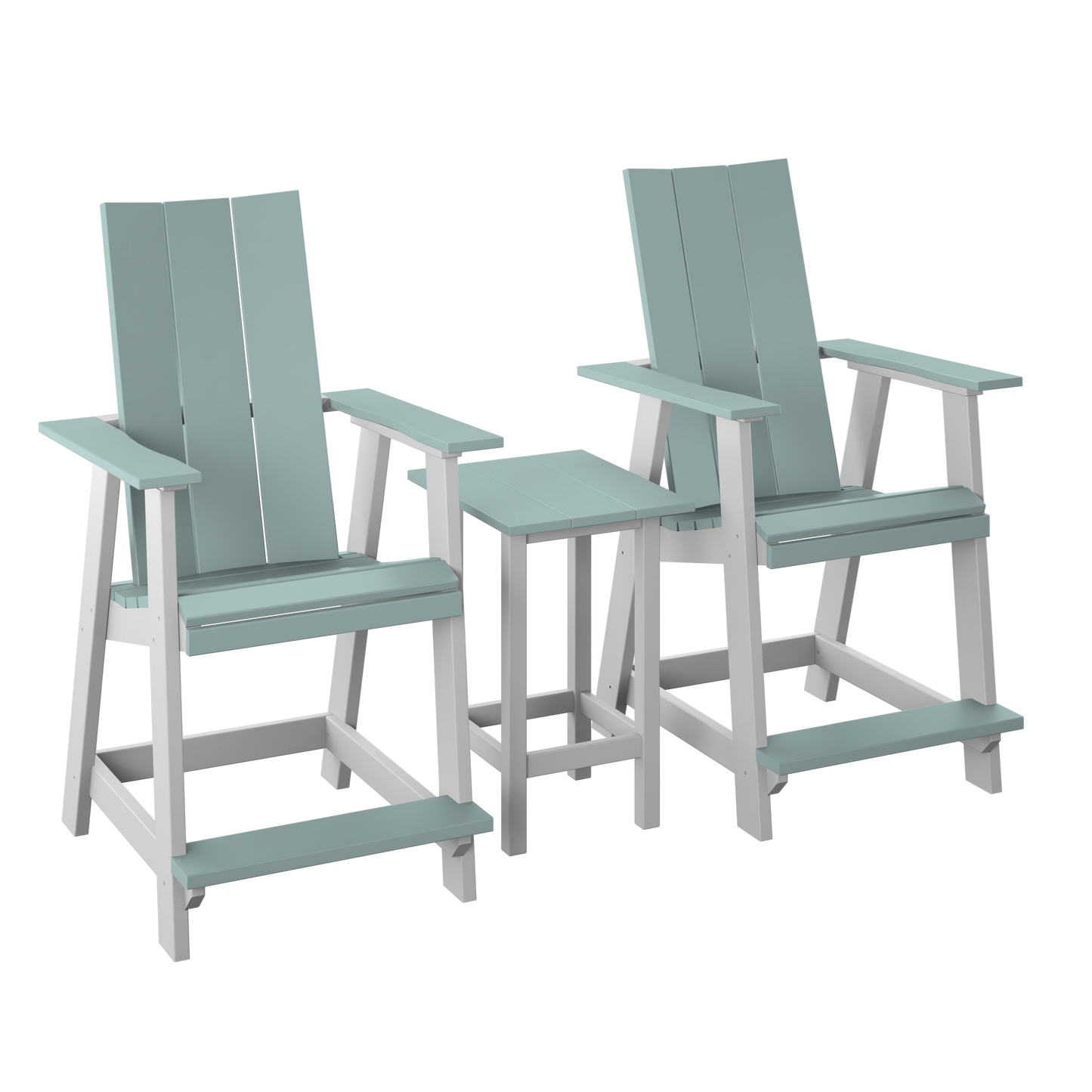 Polybird P67 Modern Balcony Set (COUNTER HEIGHT) - LEAD TIME TO SHIP 7 BUSINESS DAYS OR LESS