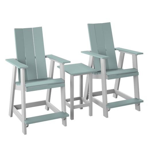 Polybird P67 Modern Balcony Set (COUNTER HEIGHT) - LEAD TIME TO SHIP 7 BUSINESS DAYS OR LESS