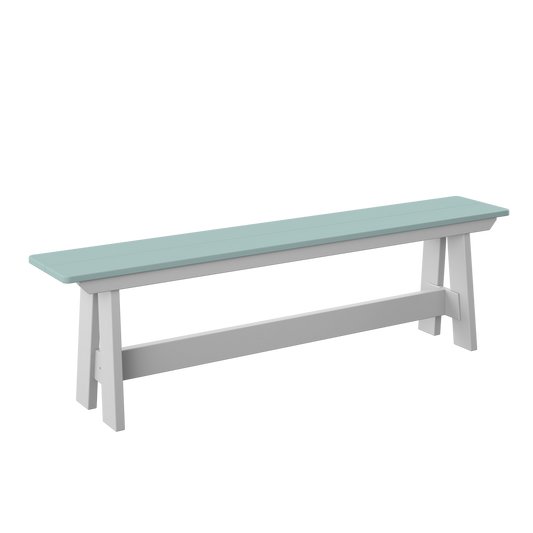 Polybird P14-R Dining Bench (DINING HEIGHT)- LEAD TIME TO SHIP 5 BUSINESS DAYS OR LESS
