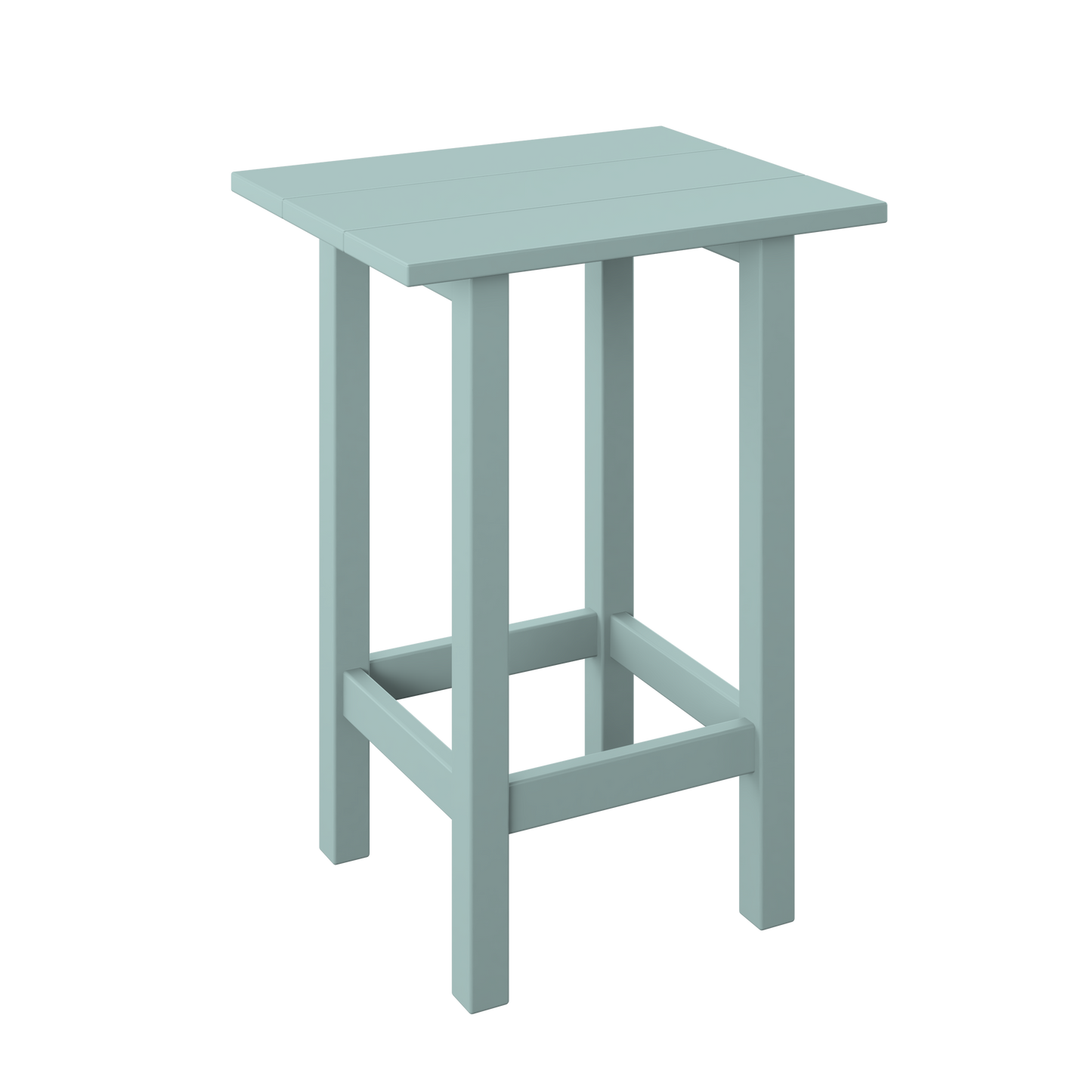 Polybird P65 Modern Balcony End Table (PAIRS WITH COUNTER HEIGHT CHAIRS) - LEAD TIME TO SHIP 7 BUSINESS DAYS OR LESS
