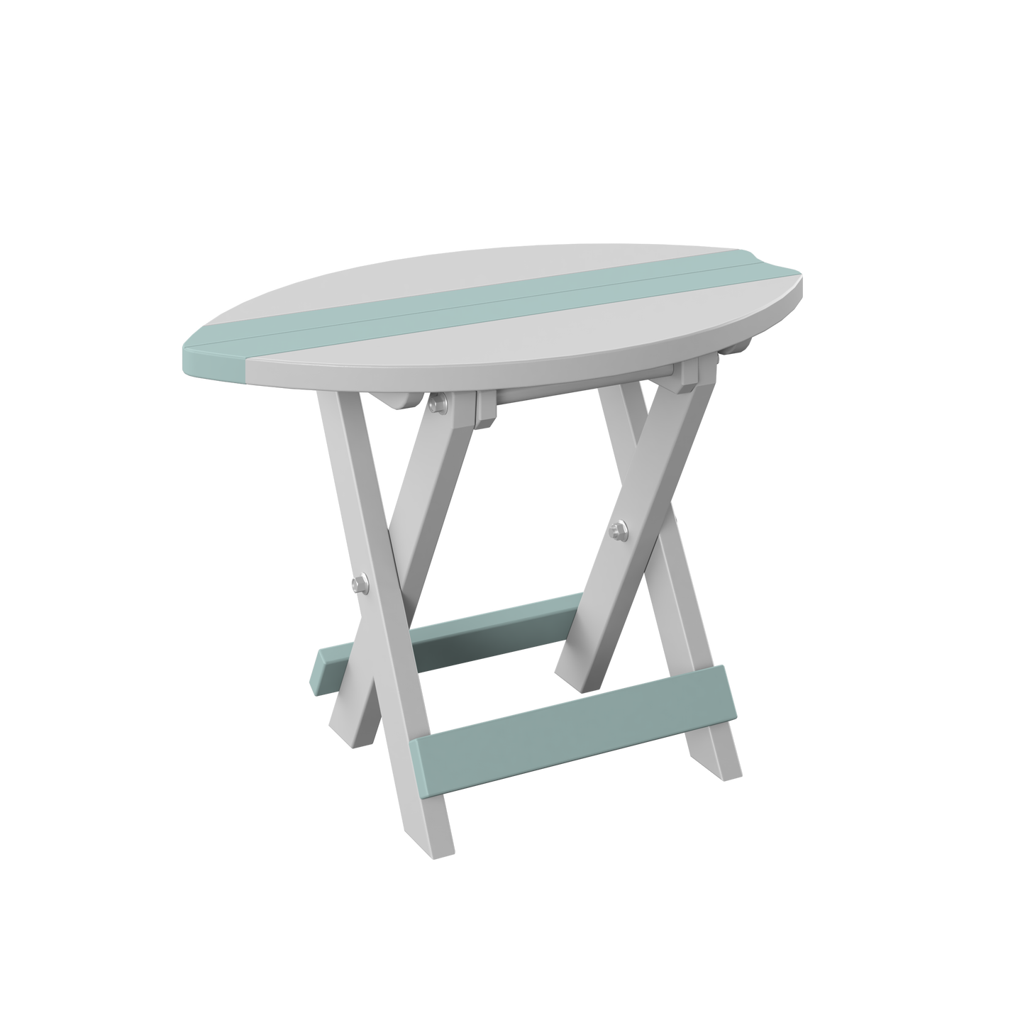 Polybird P89 Surfboard Folding End Table - LEAD TIME TO SHIP 5 BUSINESS DAYS OR LESS