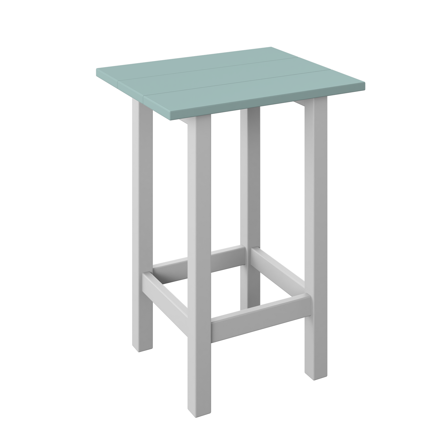 Polybird P65 Modern Balcony End Table (PAIRS WITH COUNTER HEIGHT CHAIRS) - LEAD TIME TO SHIP 7 BUSINESS DAYS OR LESS
