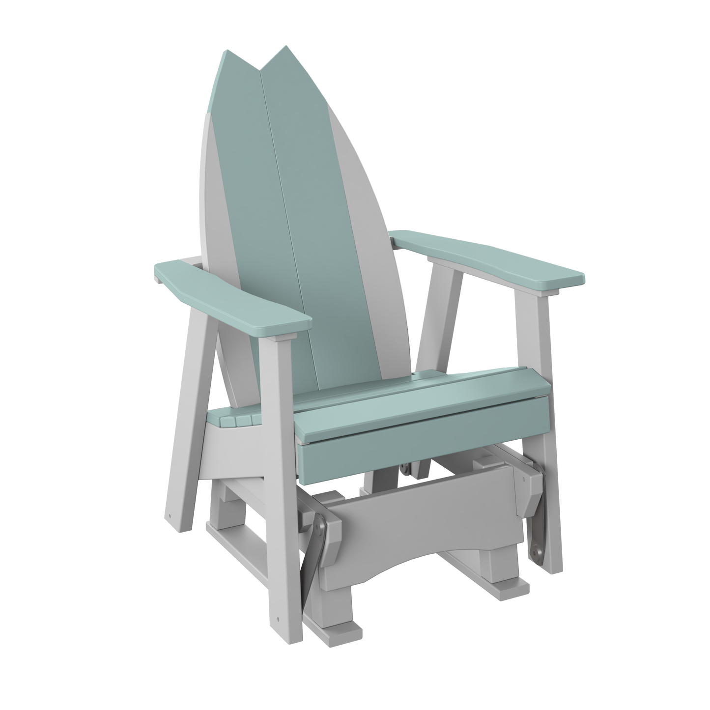 Polybird P84 Surfboard Tail 2' Glider Chair - LEAD TIME TO SHIP 5 BUSINESS DAYS OR LESS