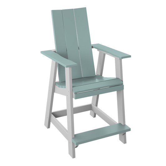 Polybird P64 Modern Balcony Counter Chair (COUNTER HEIGHT) - LEAD TIME TO SHIP 5 BUSINESS DAYS OR LESS