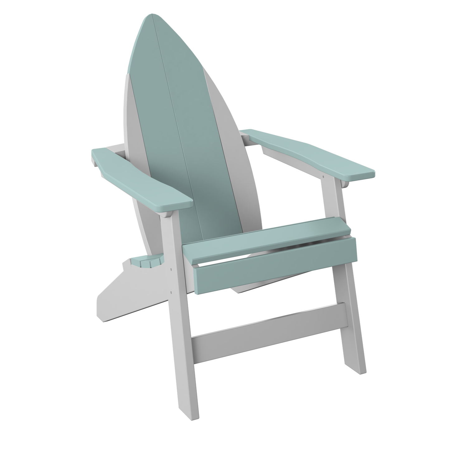 Polybird P81 Surfboard-Nose Adirondack Chair - LEAD TIME TO SHIP 5 BUSINESS DAYS OR LESS